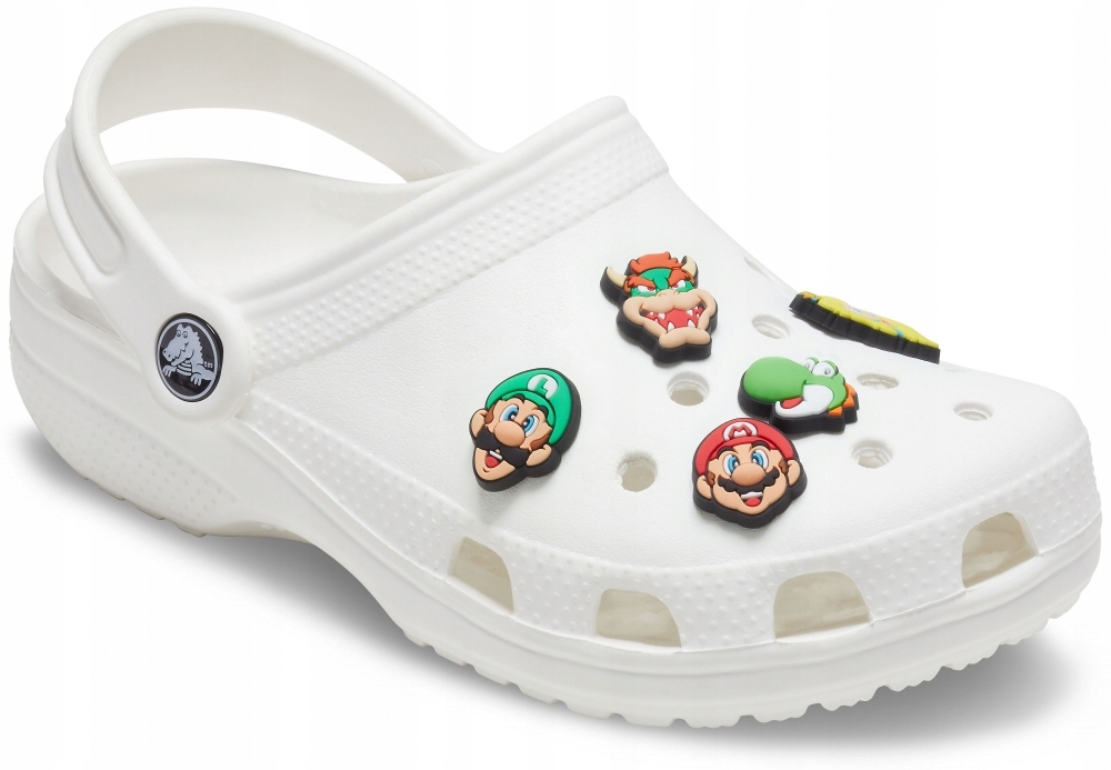 Przypinki Crocs Jibbitz Piny Do Butów Super Mario