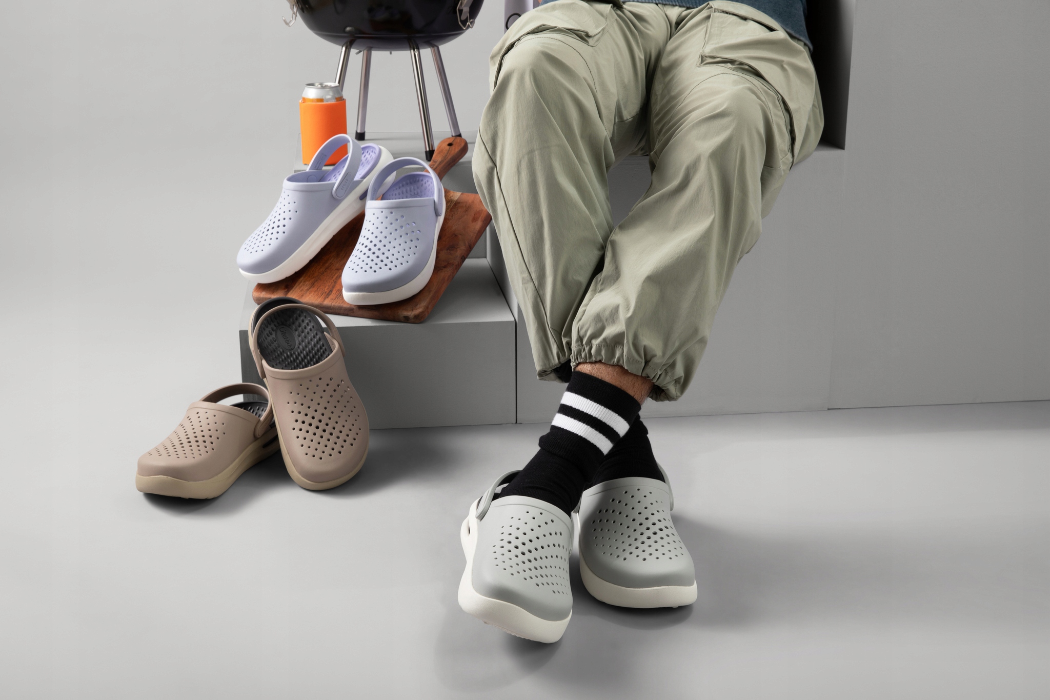 Damskie Chodaki Klapki Crocs LiteRide InMotion 209964 Clog 39-40