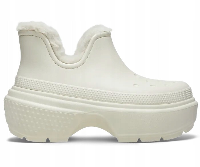 Crocs Damskie Ocieplane Botki Na Platformie Stomp Lined Shorty Boot 41-42