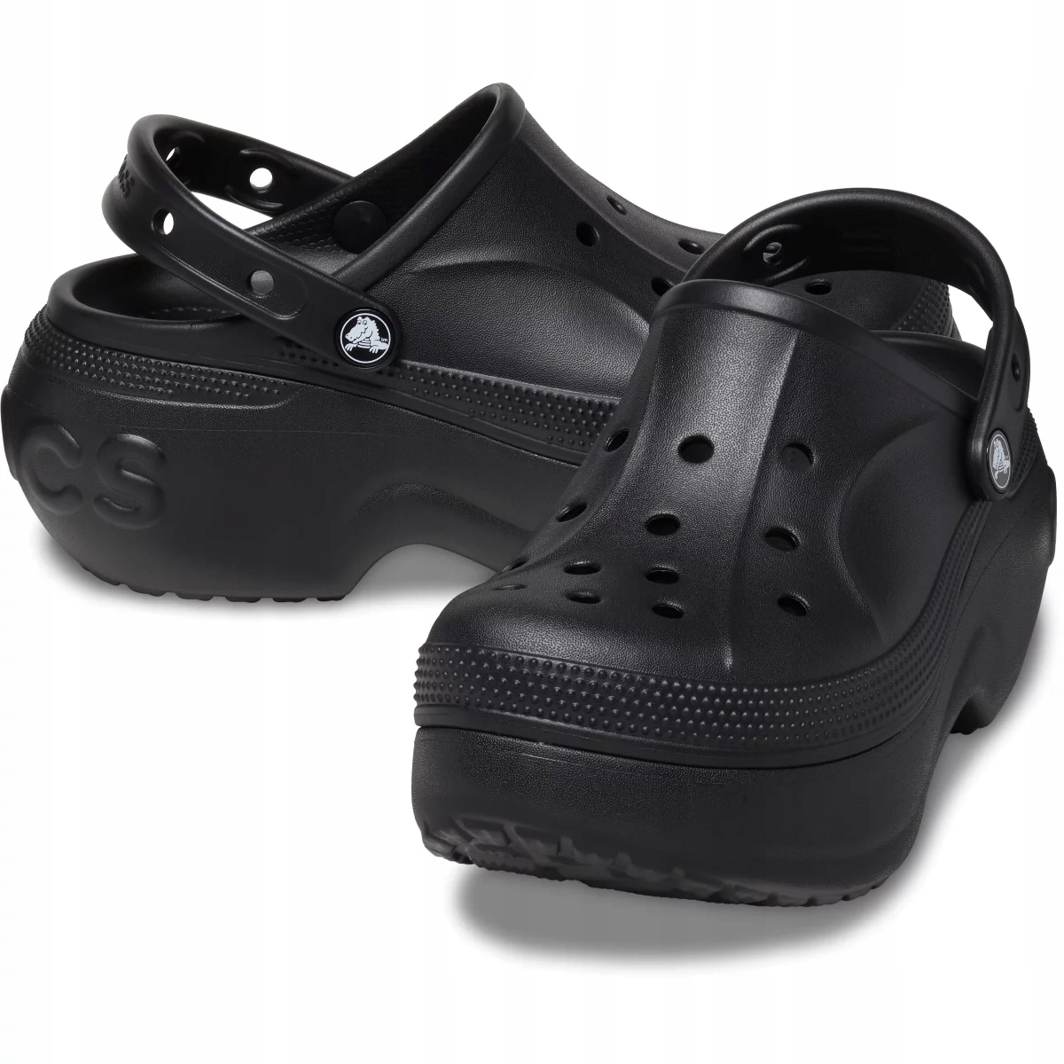 Damskie Buty Chodaki Platforma Koturn Crocs Bella 210062 Clog 36-37
