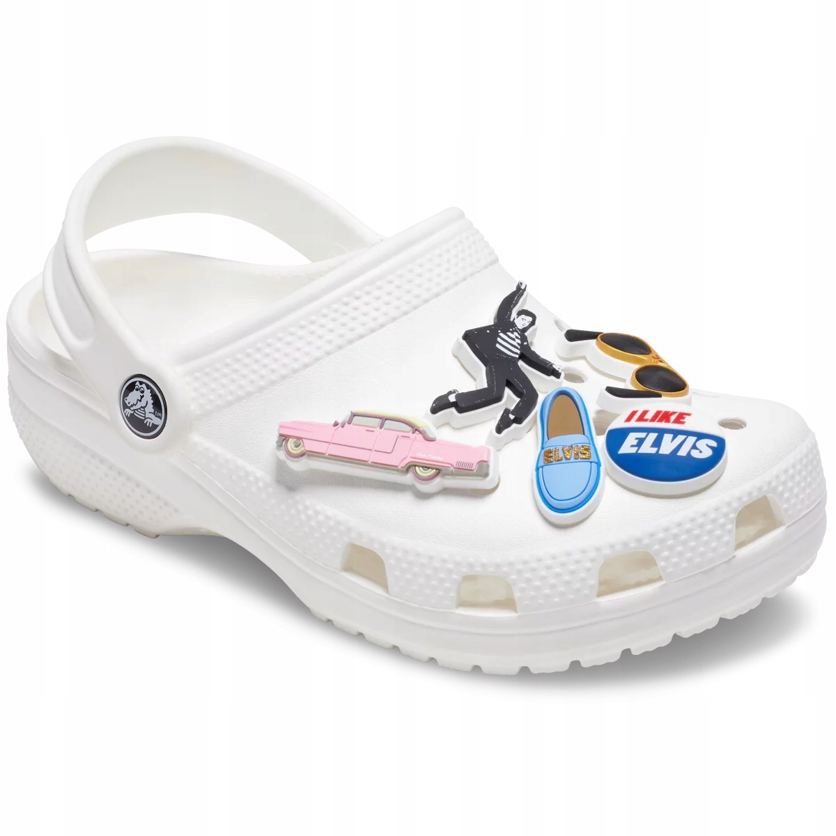 Crocs Przypinki Ozdoby Piny Charms Jibbitz Elvis 5pc