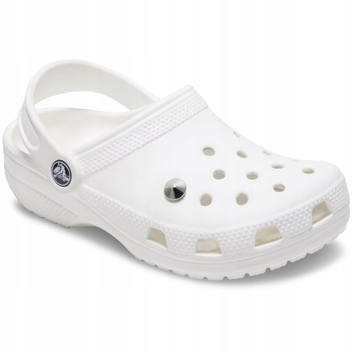 Crocs Przypinka Ozdoba Pin Charms Jibbitz Do Butów Indie Deep Silver Stud