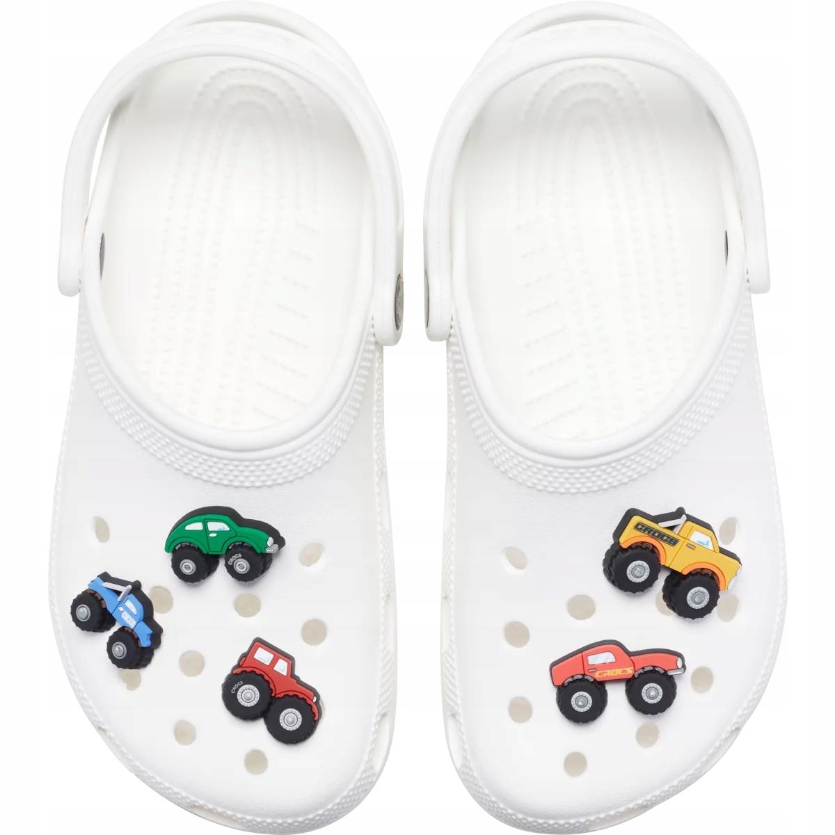Crocs Przypinki Ozdoby Piny Charms Jibbitz Do Butów Monster Truck 5pc