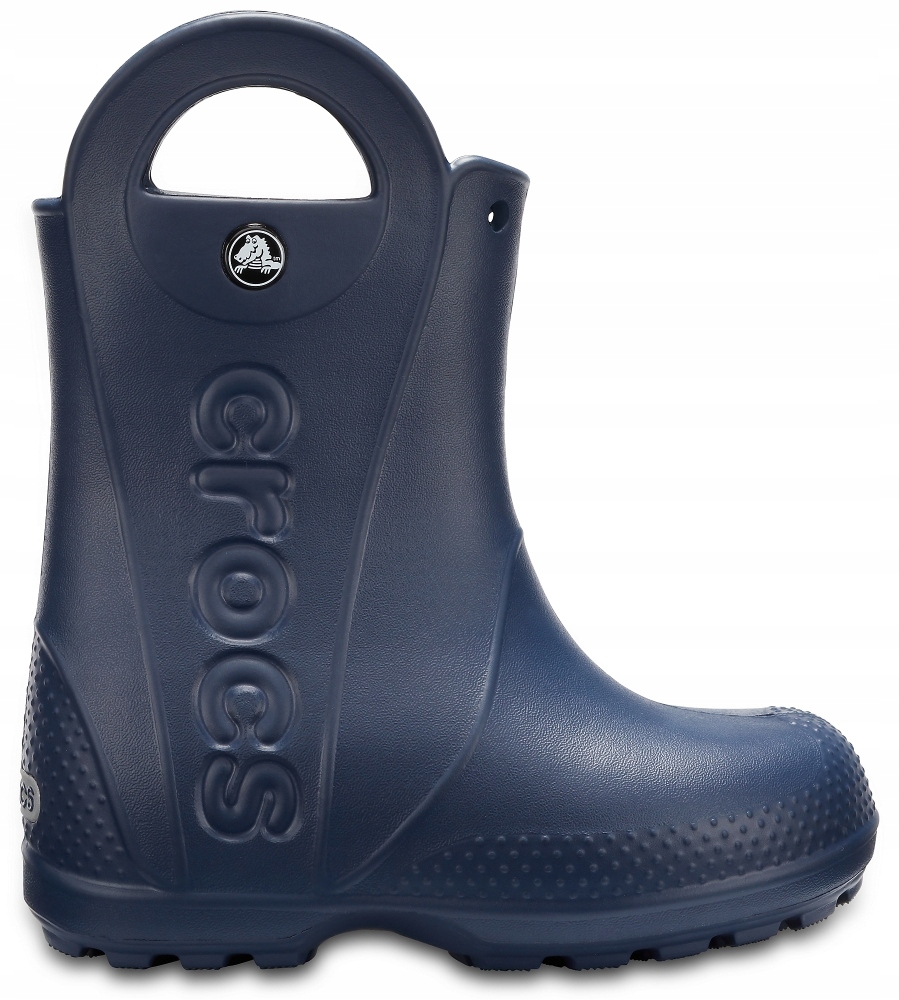Dziecięce Lekkie Kalosze Gumowce Crocs Handlle Rain 12803 Boot 23-24