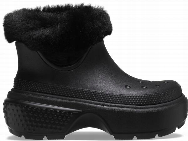 Damskie Ocieplane Buty Kozaki Crocs Stomp Lined Boot 43-44