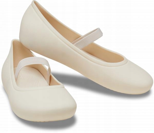 Dziewczęce Balerinki Baletki Półbuty Crocs Brooklyn 209429 Flat 33-34