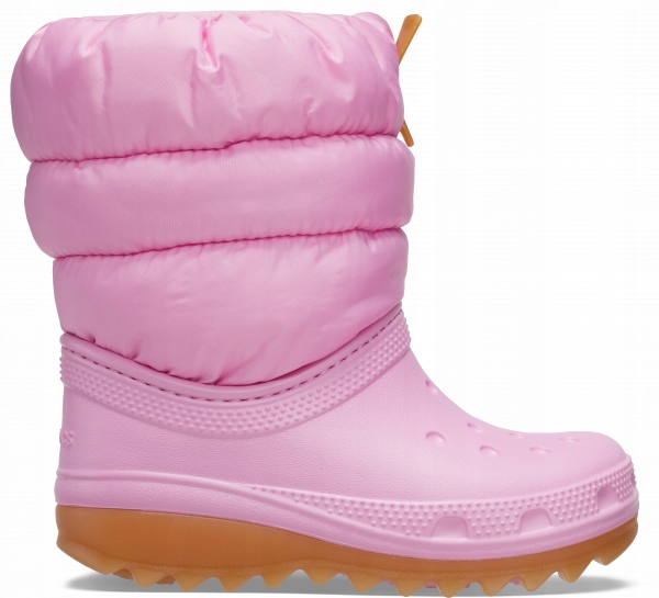 Dziecięce Ocieplane Buty Zimowe Śniegowce Crocs Classic Neo Puff Boot 32-33