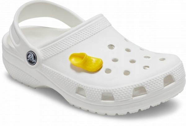 Przypinka Crocs Jibbitz Pin Do Butów Mini 3D Classic Clog Yellow