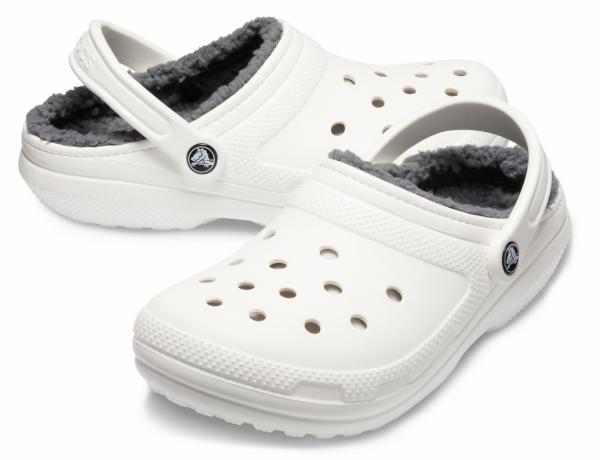 Męskie Ocieplane Klapki Buty Chodaki Crocs Classic Lined Clog 46-47