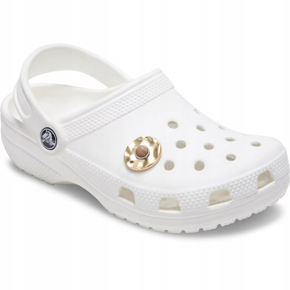 Crocs Przypinki Jibbitz Piny Do Butów Gold Distressed Stone