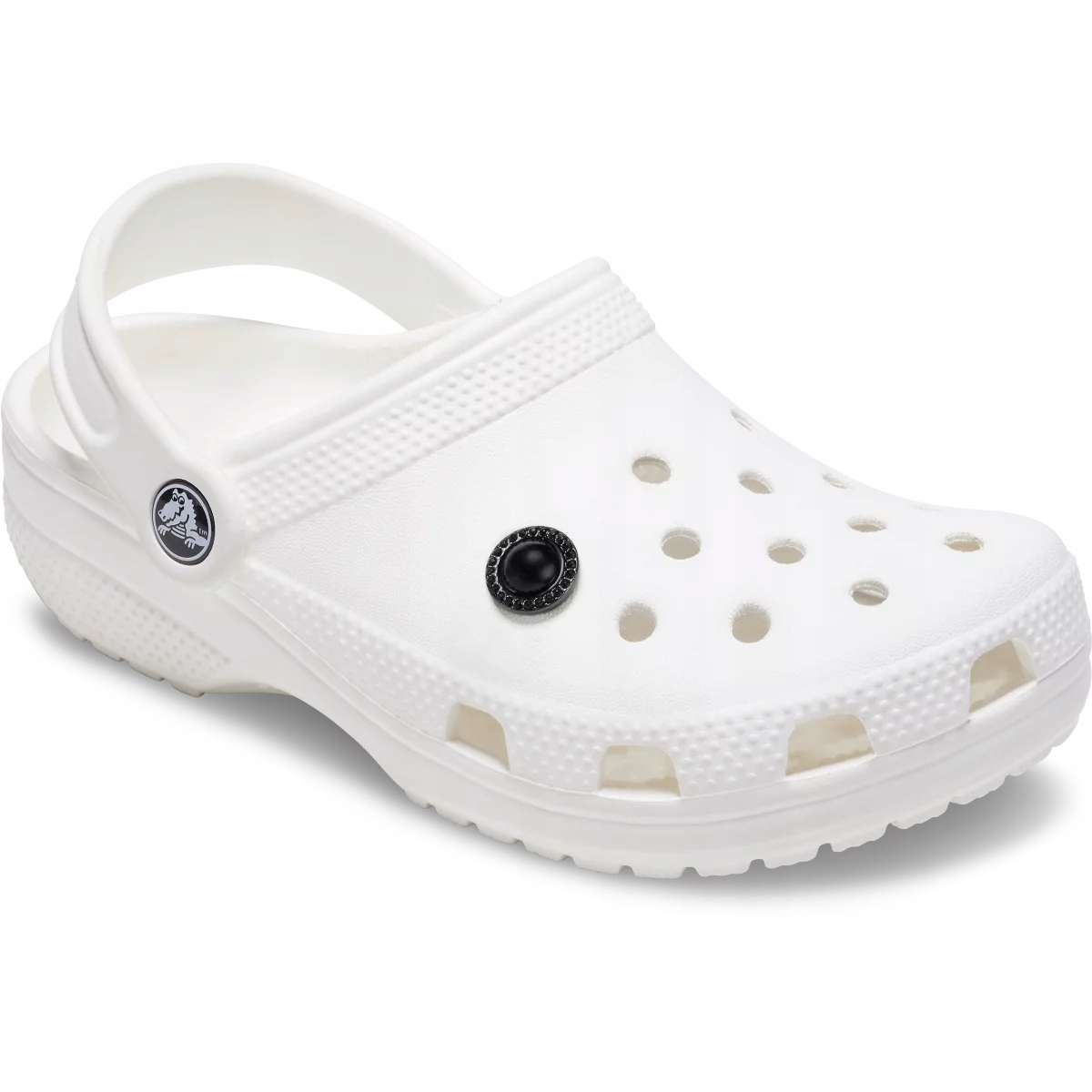 Crocs Przypinka Charms Ozdoba Pin Do Butów Jibbitz Black Dome with Gems