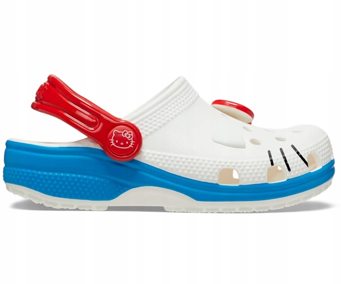 Dziecięce Buty Chodaki Crocs Classic Hello Kitty 209469 Clog 27-28