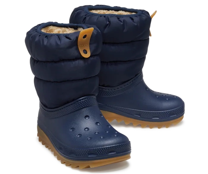 Crocs Śniegowce Dziecięce Buty Zimowe Classic Neo Puff 207683 Boot 29-30