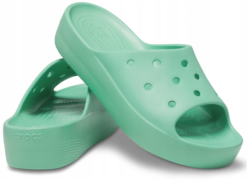Klapki Damskie Buty Crocs Platform Slide 38-39