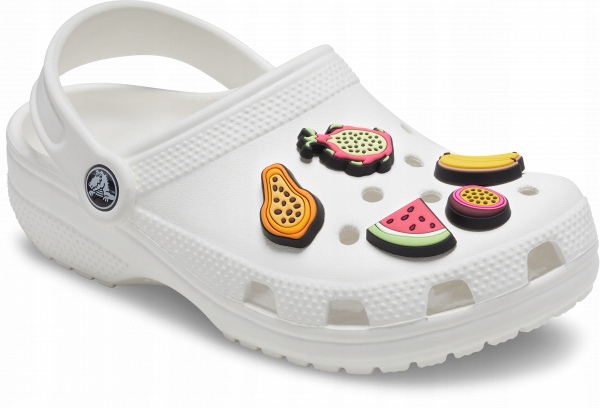 Przypinki Crocs Jibbitz Ozdoby Do Butów Tropical Scented Fruit 5 Pack