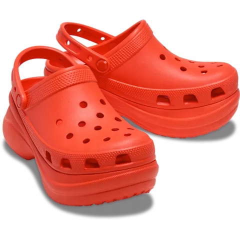 Damskie Buty Chodaki Platforma Koturn Crocs Classic Bae 2066302 Clog 38-39