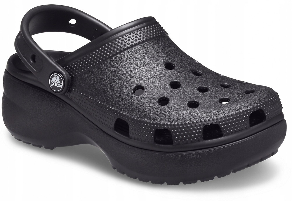 Damskie Buty Chodaki Klapki Crocs Platforma 206750 Clog 39-40