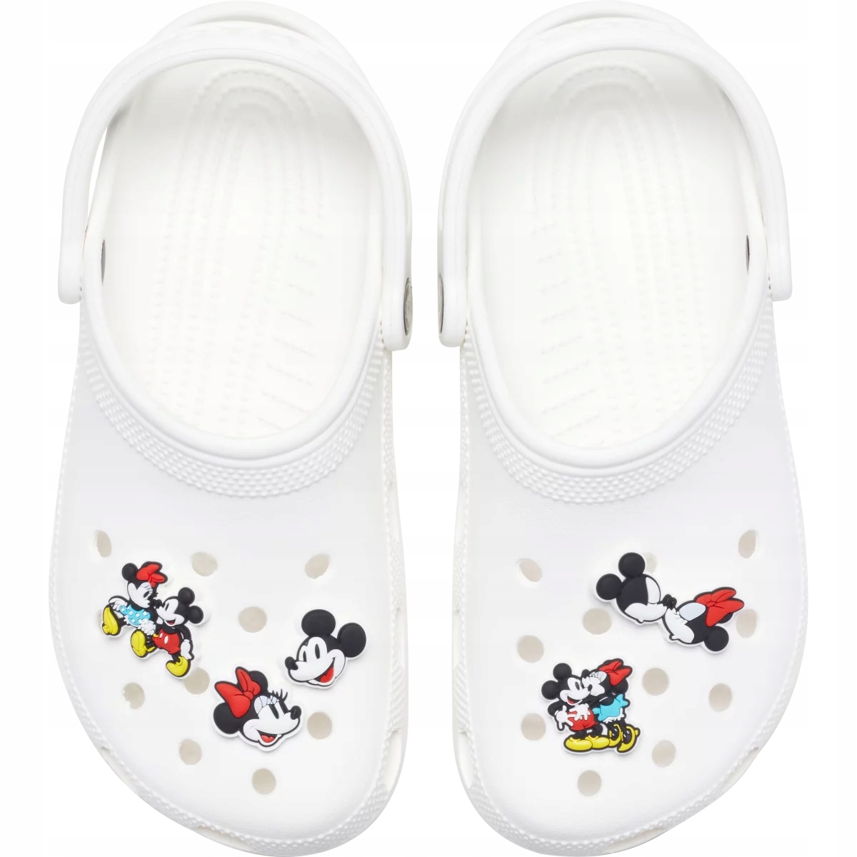 Crocs Przypinki Ozdoby Piny Charms Jibbitz Tiny Minnie Mickey Cute 5pc