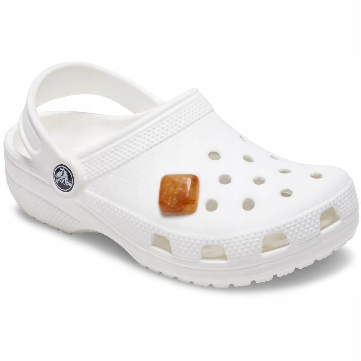 Crocs Przypinka Ozdoba Pin Jibbitz Do Butów Crafted Small Square Stone