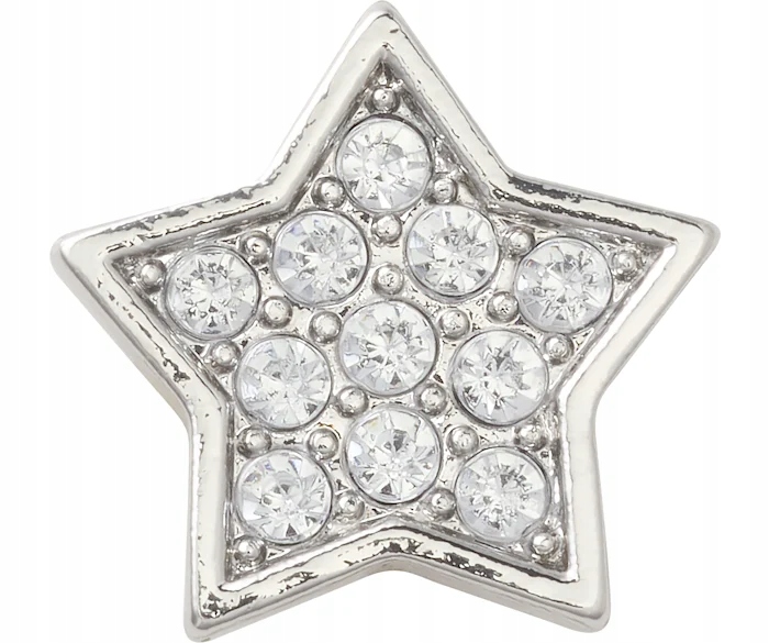 Przypinka Crocs Jibbitz Ozdoba Do Butów Silver Star