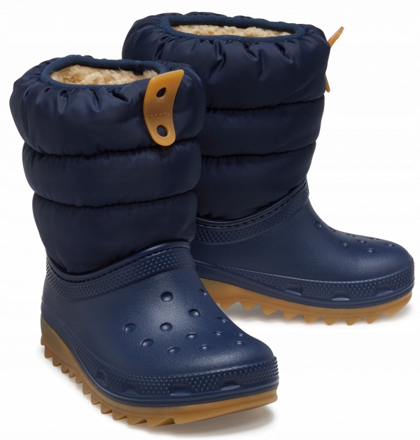 Dziecięce Ocieplane Buty Zimowe Śniegowce Crocs Classic Neo Puff Boot 28-29