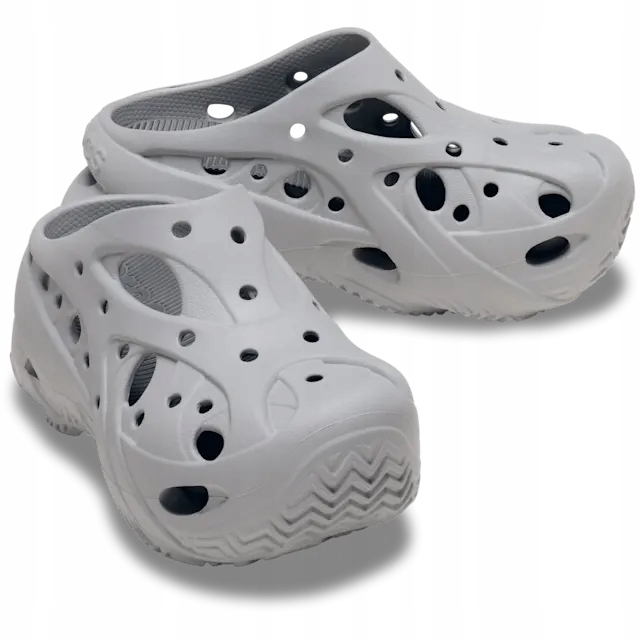 Crocs Damskie Wygodne Lekkie Buty Chodaki Klapki Caged 211141 Clog 37-38