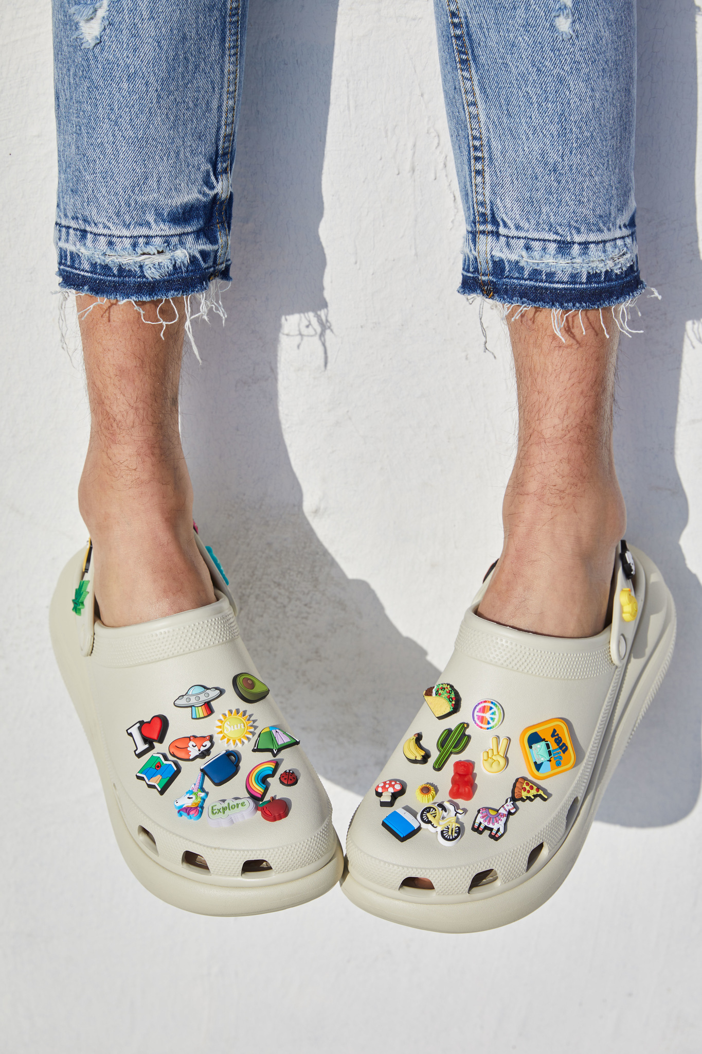 Męskie Buty Chodaki Platforma Crocs Classic Crush Clog 42-43