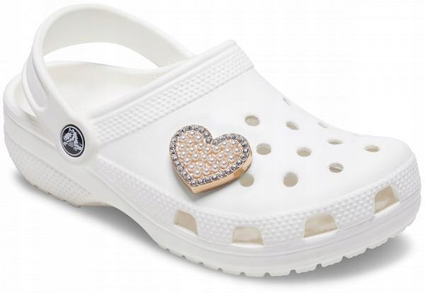 Przypinka Crocs Jibbitz Pin Do Butów Pearl Cluster Heart