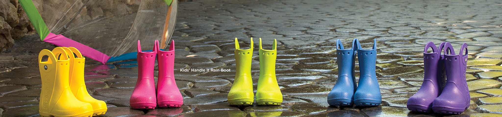 Crocs Dziecięce Lekkie Kalosze Gumowce Handlle Mickey Friends Boot 27-28