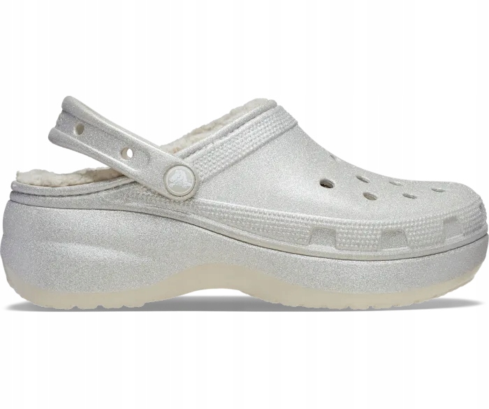 Crocs Damskie Ocieplane Buty Chodaki Platforma Classic Lined Clog 42-43