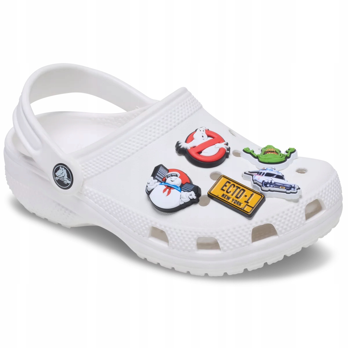 Crocs Przypinki Ozdoby Piny Charms Jibbitz Ghostbusters Five 5pc