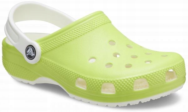 Dziecięce Fluorescencyjne Buty Chodaki Crocs Glow In The Dark 23-24