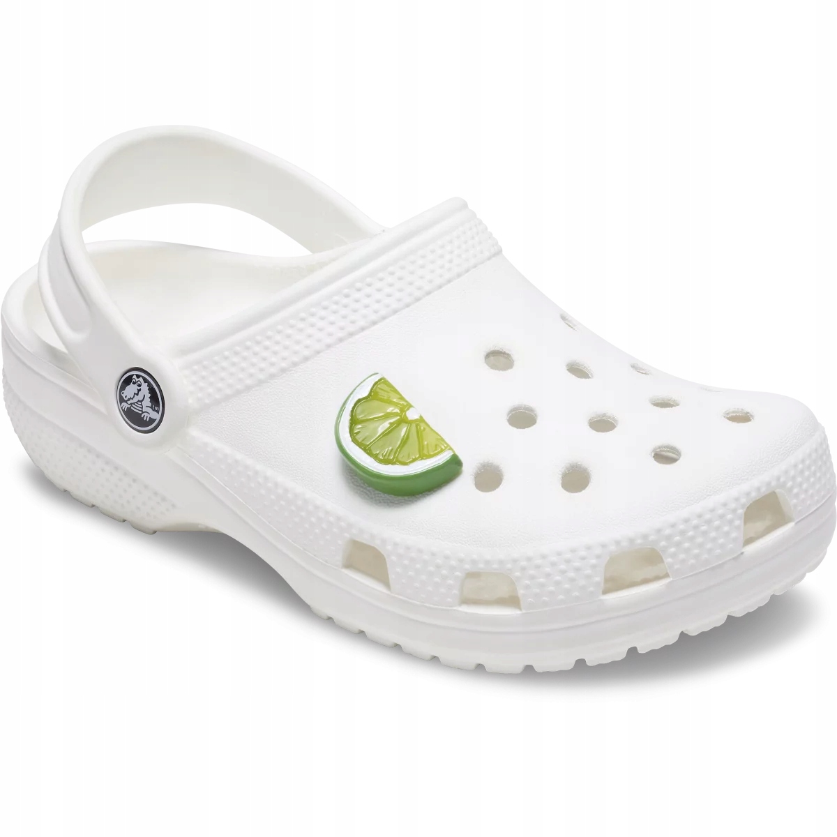 Przypinka Crocs Jibbitz Pin Do Butów Shiny Lime Slice