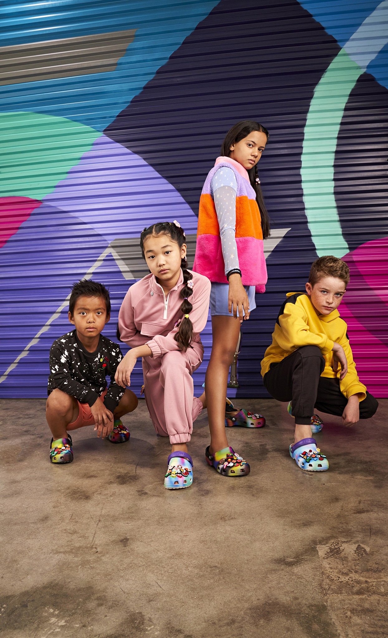 Crocs Dziecięce Buty Chodaki Baya Peanuts 211129 Clog 23-24