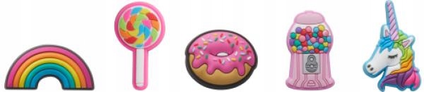 Przypinki Crocs Jibbitz Piny Do Butów Nice 5Pc