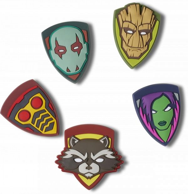 Przypinki Crocs Jibbitz Ozdoby Do Butów Guardians Of The Galaxy 5 Pack