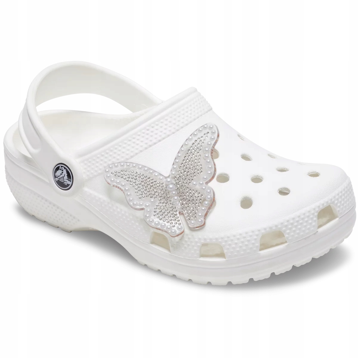 Crocs Przypinki Jibbitz Piny Do Butów Pearl and Gem Butterfly