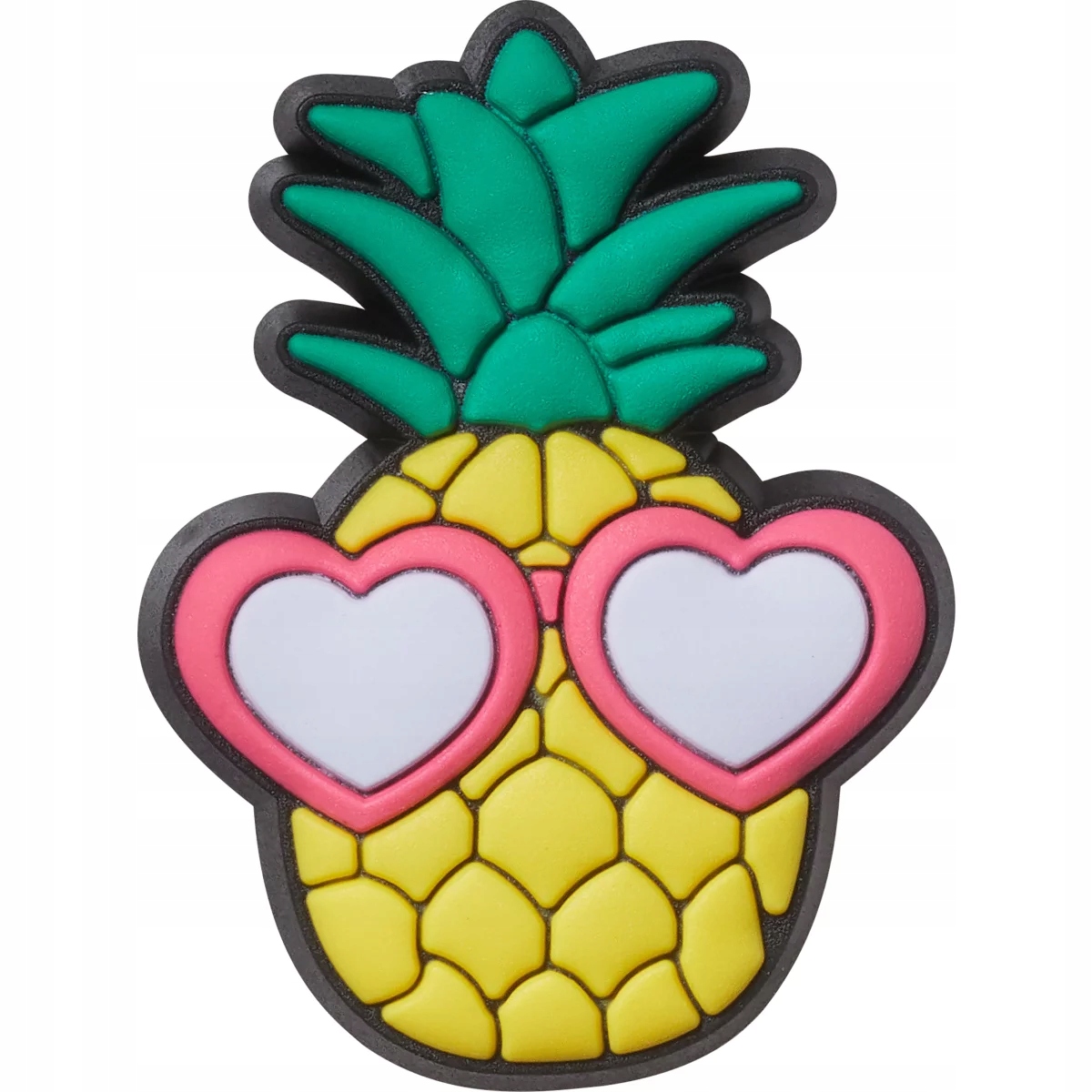 Przypinka Ozdoba Crocs Charms Jibbitz Pin Do Butów Pineapple with Sunnies