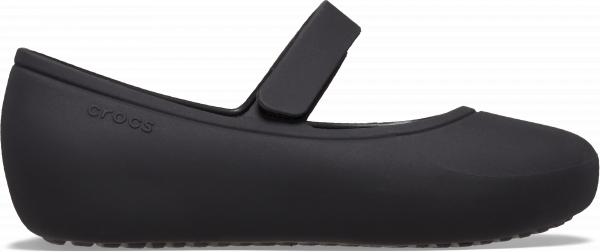Dziewczęce Balerinki Baletki Półbuty Crocs Brooklyn Mary 209430 Flat 22-23