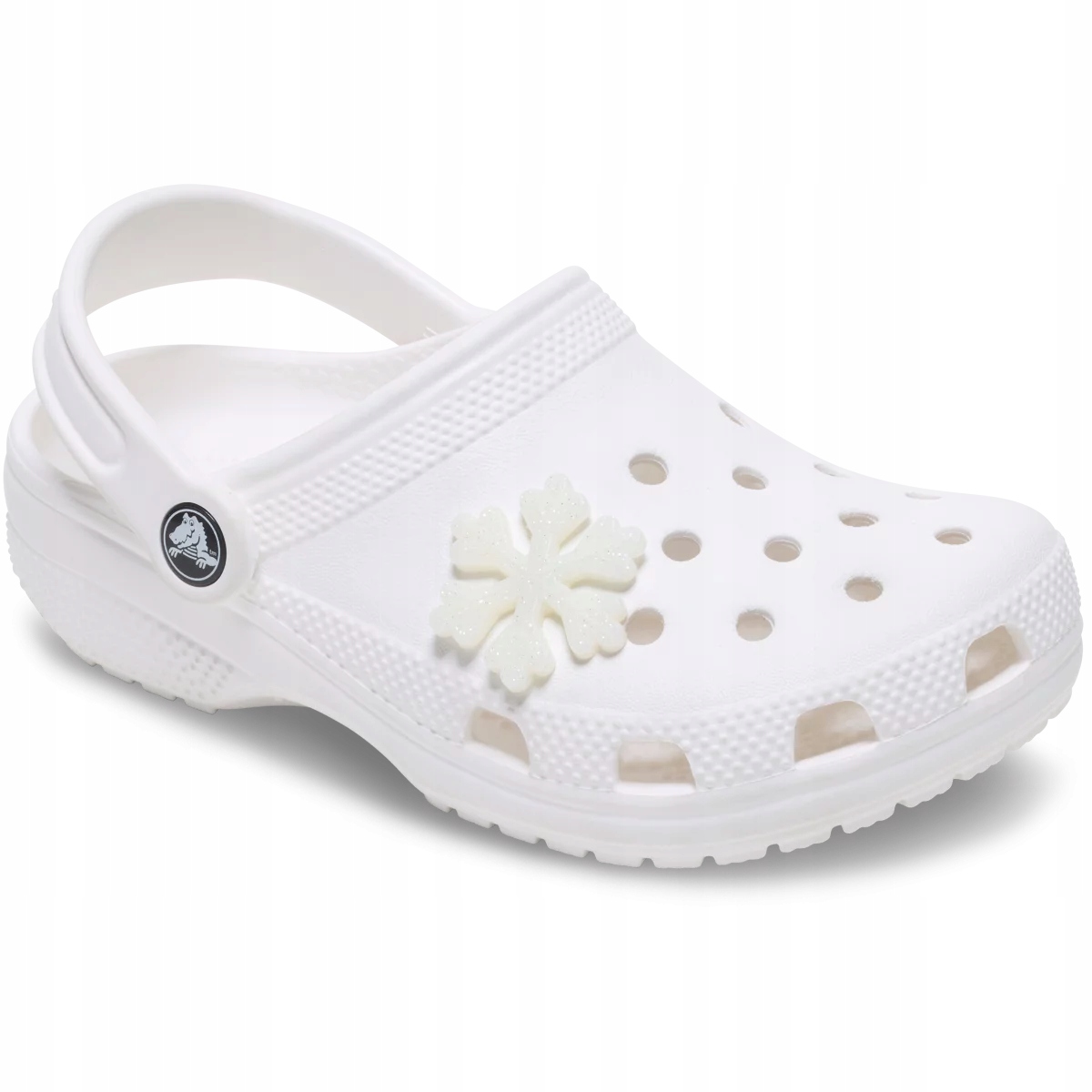 Crocs Jibbitz Przypinka Ozdoba Pin Do Butów White Snowflake 1