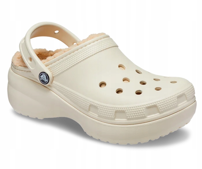 Crocs Damskie Ocieplane Buty Chodaki Platforma Classic Lined Clog 42-43