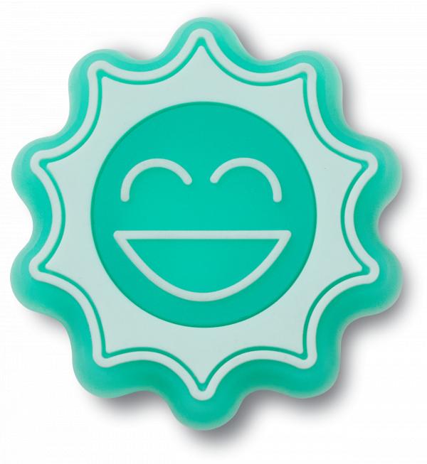 Przypinka Crocs Jibbitz Pin Do Butów Lights Up Translucent Sun