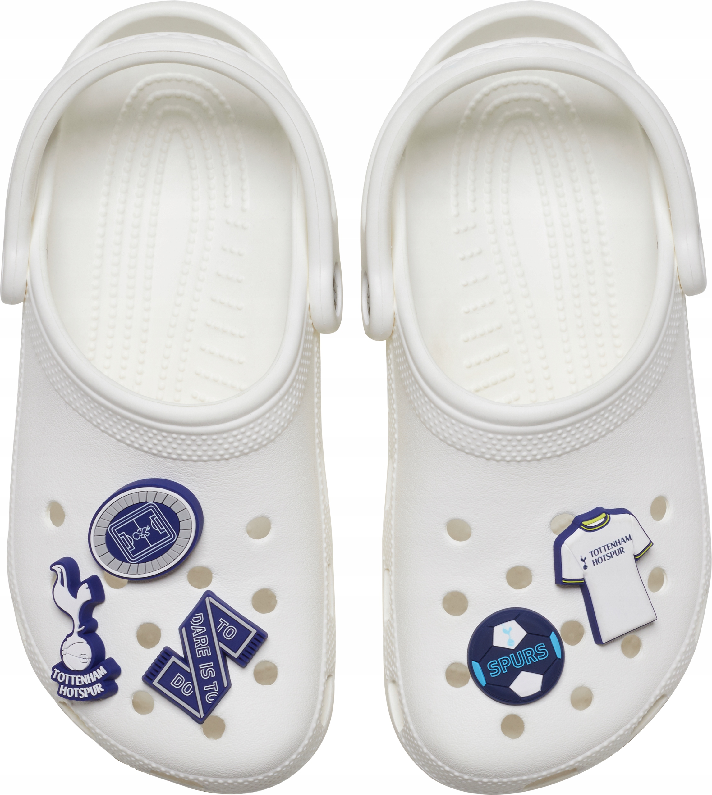 Przypinki Ozdoby Jibbitz Piny Do Butów Crocs Tottenham Hotspur 5pc