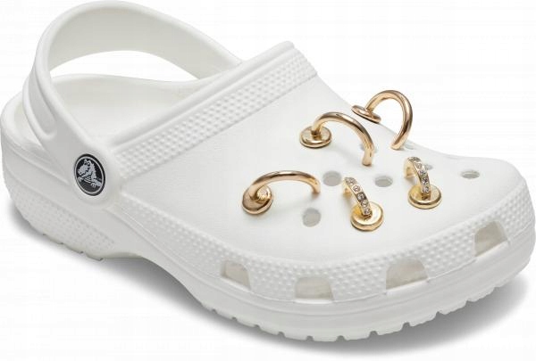 Przypinki Crocs Jibbitz Ozdoby Do Butów Summer Nostalgia Gold 5 Pack