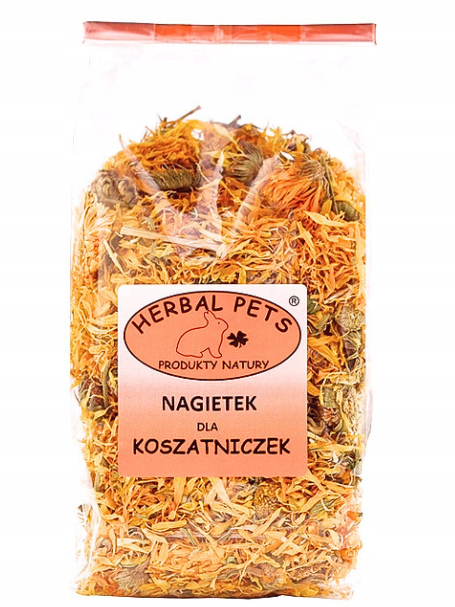 NAGIETEK SUSZONY 100g HERBAL PETS KWIAT NAGIETKA DLA GRYZONI - 05af5d020a45f2ae37dbb70dac3624bc