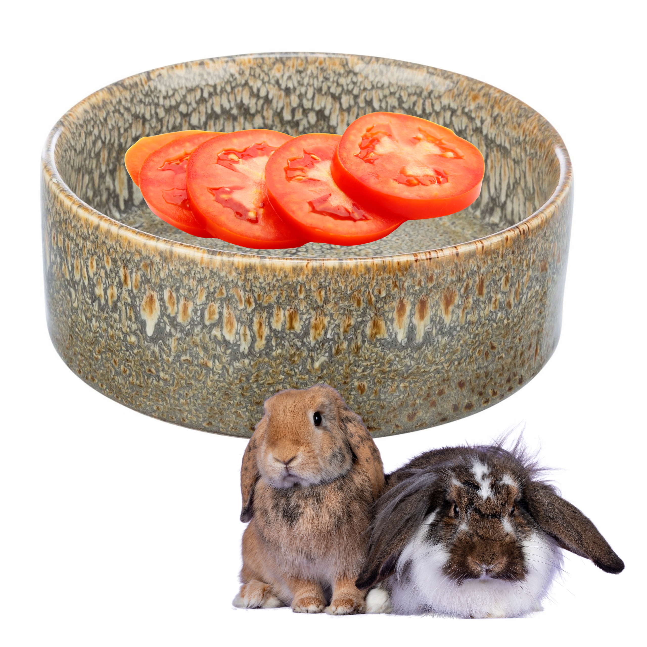 MISKA CERAMICZNA 13cm BRĄZOWA 0,4l DLA KRÓLIKA MISECZKA 400ML TX-25110 - 1effb6c2f759ea8c75cf5e406c013f22