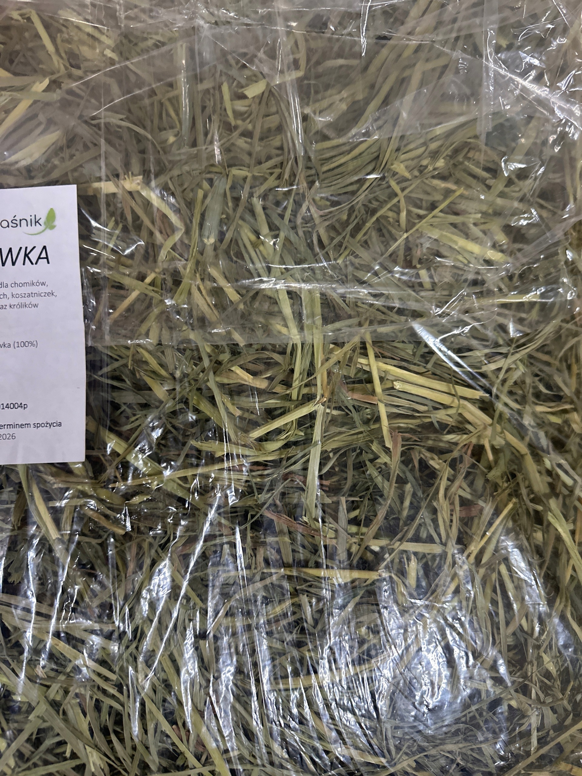 Zwierzęcy Paśnik Ziołowy Siano Kupkówka 1kg sianko grube dla królika 1000g - 26d76b655a33fa5844fea4226d3cb95d