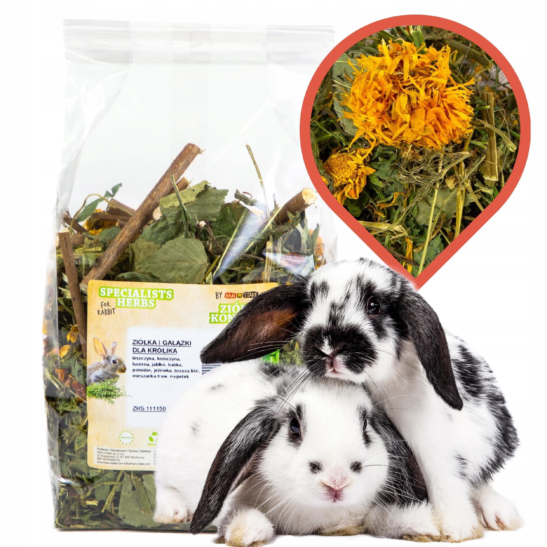 ZIOŁA I GAŁĄZKI DLA KRÓLIKA 150g HAM-STAKE MIESZANKA 0,15k ZIÓŁKA KONESERA - 277a2db81db943eb6d6d47dfb11b3d7c