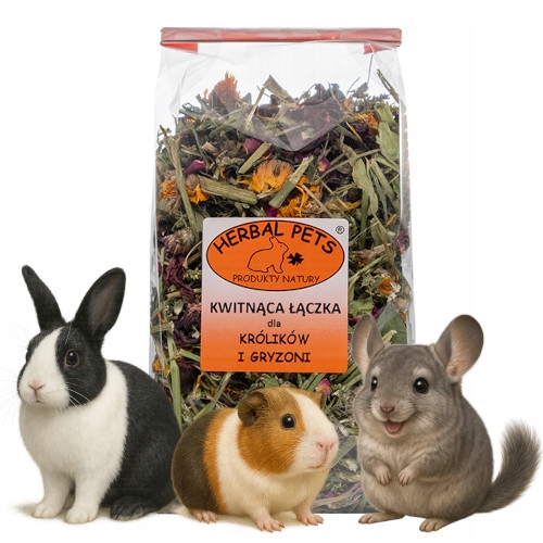 Herbal Pets Kwitnąca Łączka dla królików i gryzoni 70g mieszanka kwiatów - 5b2184fb384e4c6575f9823203803176