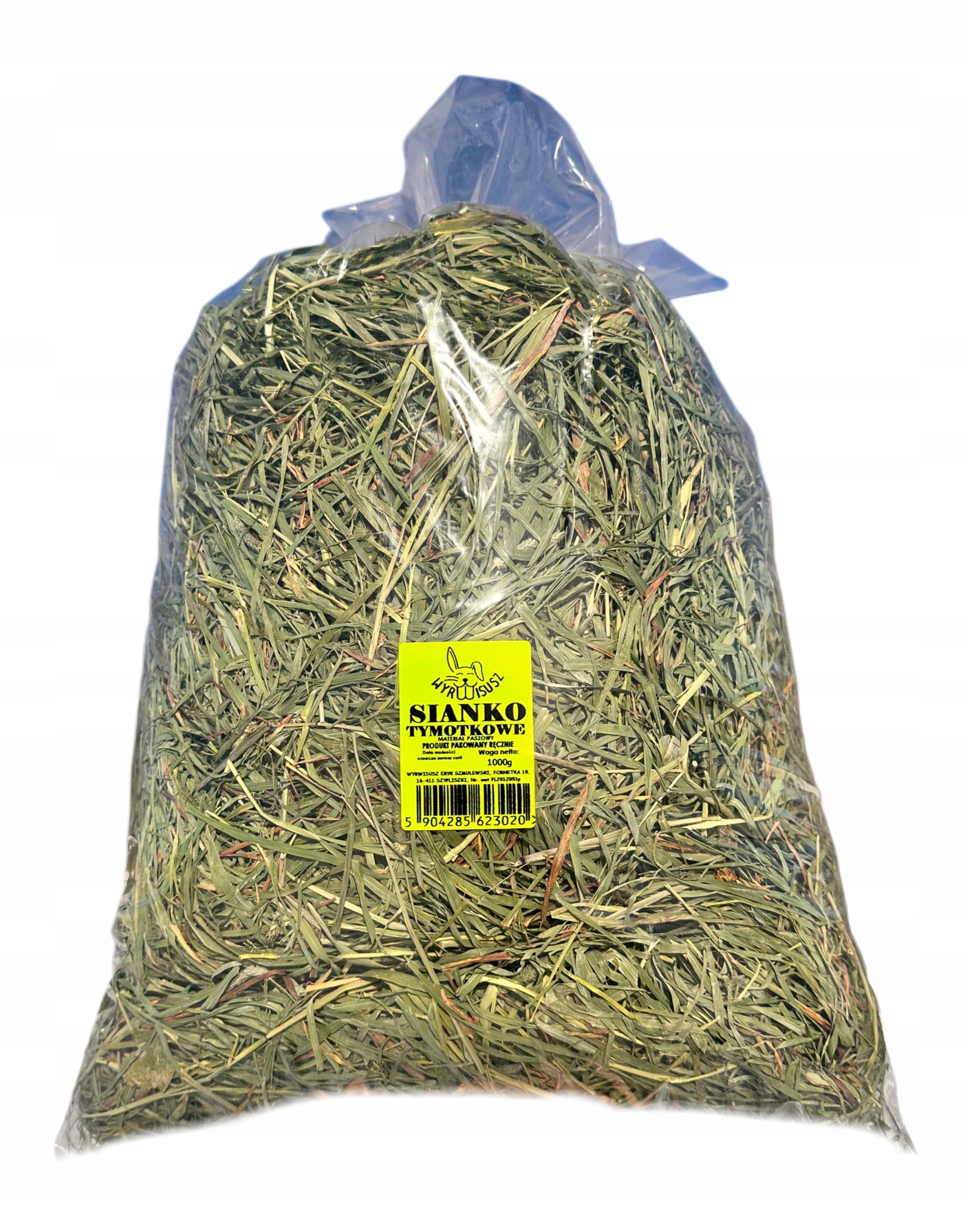 Sianko Tymotkowe 1kg Wyrwisusz Siano z tymotki 1000g zielone z suszarni - a9e16793fa3f77b48d26e9f15cab122a